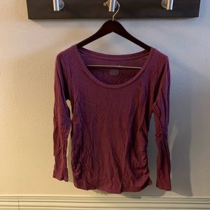Maternity long sleeve shirt